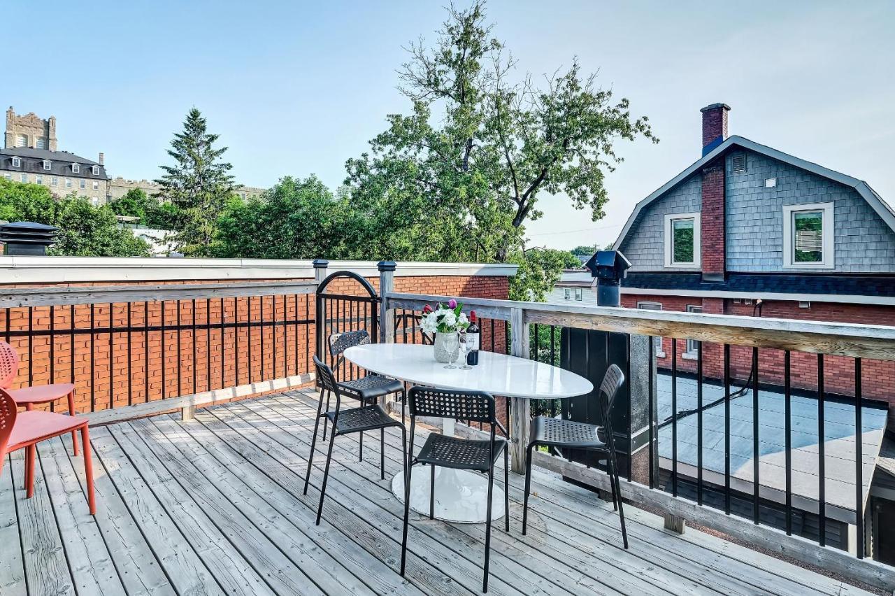 Ferienwohnung Newly Renovated - Modern 1Br With Rooftop Terrace! Ottawa Exterior foto